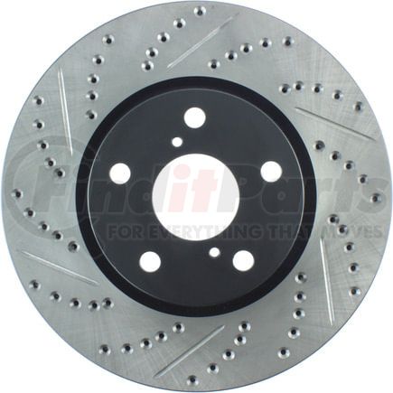 StopTech 127.44139CR Disc Brake Rotor StopTech Sport Cryo Drilled & Slotted Brake Rotor; Front Right