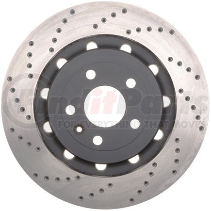 128.65136R by STOPTECH - StopTech Sport Cross Drilled Brake Rotor; Front Right