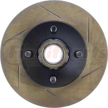 126.61011SL by STOPTECH - Sport Slotted Brake Rotor, Front Left