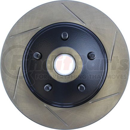 126.61018SL by STOPTECH - Sport Slotted Brake Rotor, Front Left