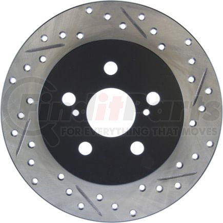 StopTech 127.44165L Disc Brake Rotor StopTech Sport Drilled & Slotted Brake Rotor; Rear Left