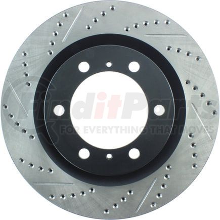 127.44174R by STOPTECH - StopTech Sport Drilled & Slotted Brake Rotor; Front Right