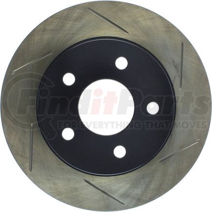 126.61037SL by STOPTECH - Sport Slotted Brake Rotor, Rear Left
