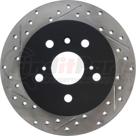 127.44188R by STOPTECH - StopTech Sport Drilled & Slotted Brake Rotor; Rear Right