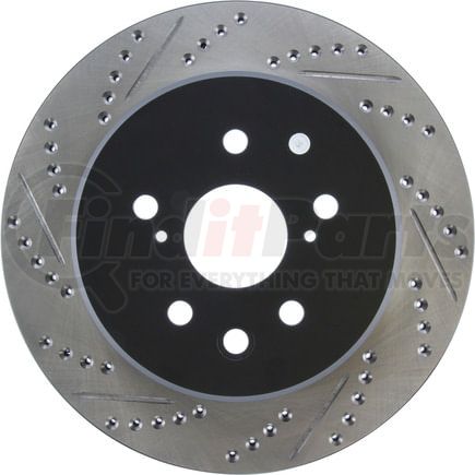 127.44189R by STOPTECH - StopTech Sport Drilled & Slotted Brake Rotor; Rear Right