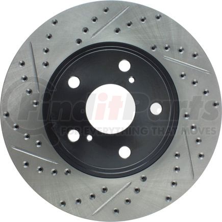 127.44088R by STOPTECH - StopTech Sport Drilled & Slotted Brake Rotor; Front Right