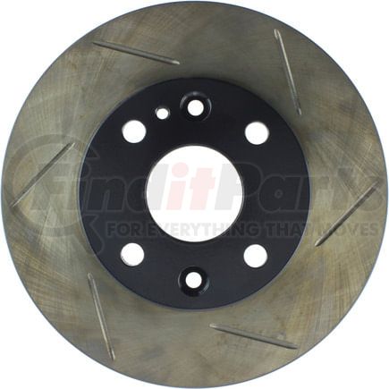 StopTech 126.50000SL Disc Brake Rotor StopTech Sport Slotted Brake Rotor; Front Left