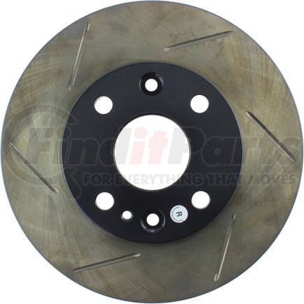 126.50000SR by STOPTECH - StopTech Sport Slotted Brake Rotor; Front Right