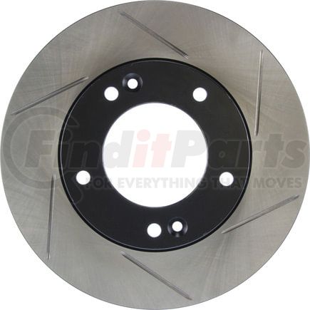 126.50008CSL by STOPTECH - StopTech Sport Slotted Cryo Brake Rotor; Front Left