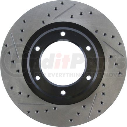 127.44093R by STOPTECH - StopTech Sport Drilled & Slotted Brake Rotor; Front Right