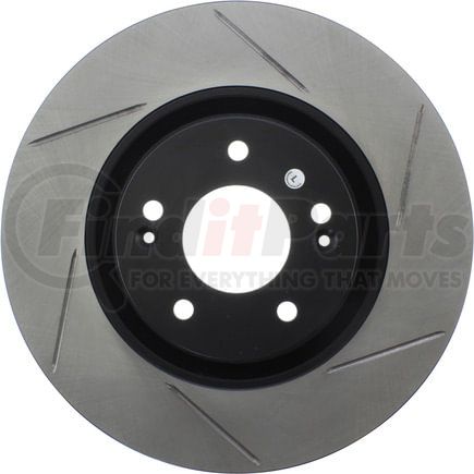 StopTech 126.50028SL Disc Brake Rotor StopTech Sport Slotted Brake Rotor; Front Left