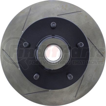 126.67009CSR by STOPTECH - Sport Slotted Cryo Brake Rotor, Front Right