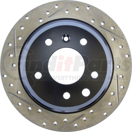 127.20010R by STOPTECH - StopTech Sport Drilled & Slotted Brake Rotor; Rear Right