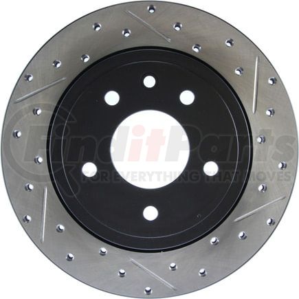 127.20013L by STOPTECH - StopTech Sport Drilled & Slotted Brake Rotor; Rear Left