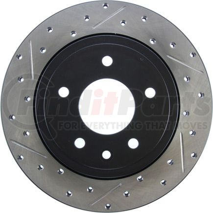 127.20013R by STOPTECH - StopTech Sport Drilled & Slotted Brake Rotor; Rear Right