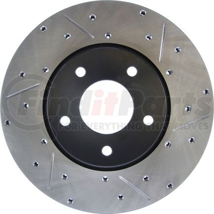127.20014L by STOPTECH - StopTech Sport Drilled & Slotted Brake Rotor; Front Left