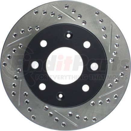 127.46039L by STOPTECH - StopTech Sport Drilled & Slotted Brake Rotor; Front Left