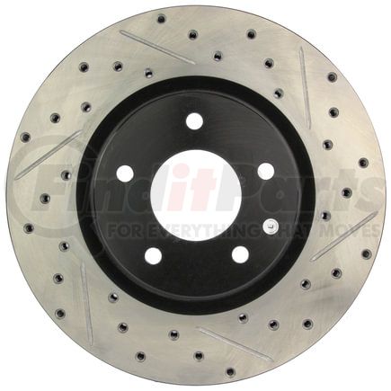 127.20015L by STOPTECH - StopTech Sport Drilled & Slotted Brake Rotor; Front Left