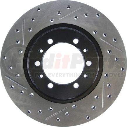 127.46040R by STOPTECH - StopTech Sport Drilled & Slotted Brake Rotor; Front Right