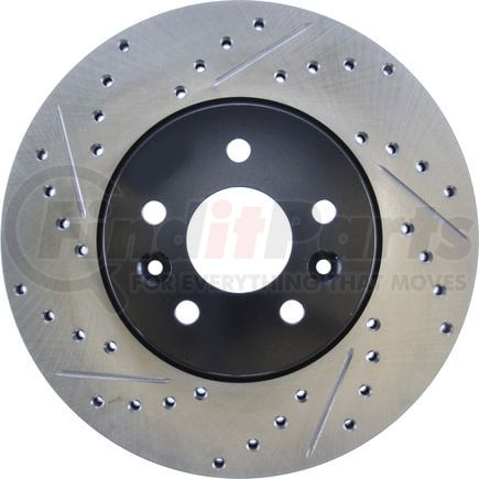 127.20016R by STOPTECH - StopTech Sport Drilled & Slotted Brake Rotor; Front Right