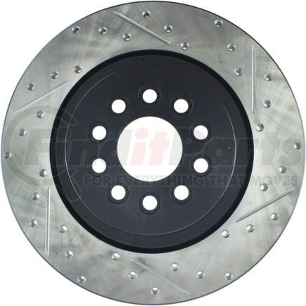 127.20019L by STOPTECH - StopTech Sport Drilled & Slotted Brake Rotor; Rear Left