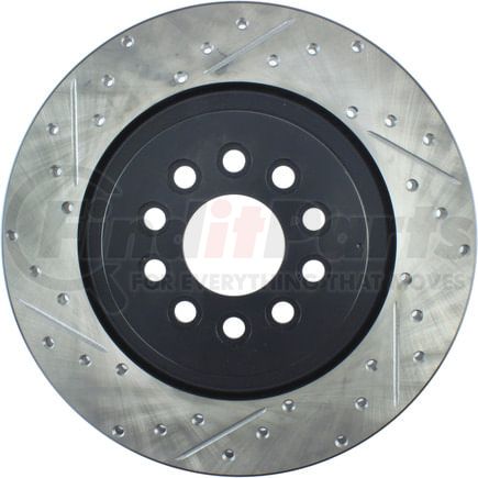 127.20019R by STOPTECH - StopTech Sport Drilled & Slotted Brake Rotor; Rear Right