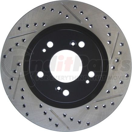 127.46066L by STOPTECH - StopTech Sport Drilled & Slotted Brake Rotor; Front Left