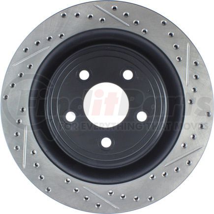 127.20022L by STOPTECH - StopTech Sport Drilled & Slotted Brake Rotor; Rear Left