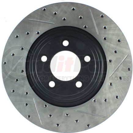 127.20023L by STOPTECH - StopTech Sport Drilled & Slotted Brake Rotor; Front Left