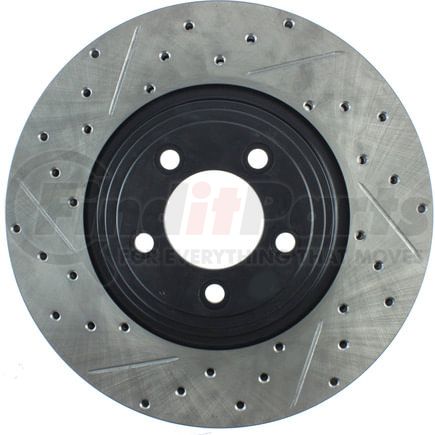 127.20023R by STOPTECH - StopTech Sport Drilled & Slotted Brake Rotor; Front Right