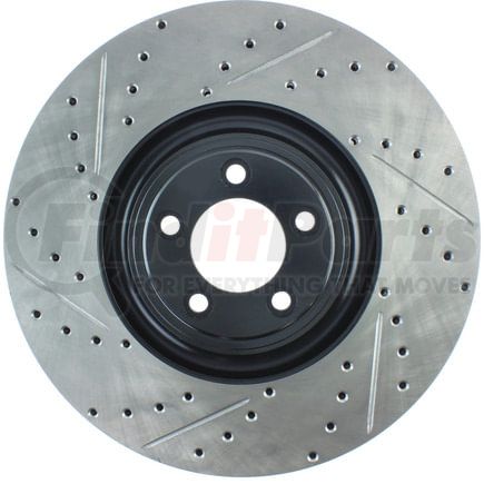 127.20030R by STOPTECH - StopTech Sport Drilled & Slotted Brake Rotor; Front Right