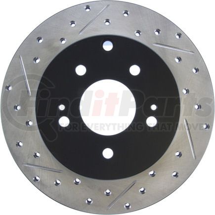 127.46072R by STOPTECH - StopTech Sport Drilled & Slotted Brake Rotor; Rear Right