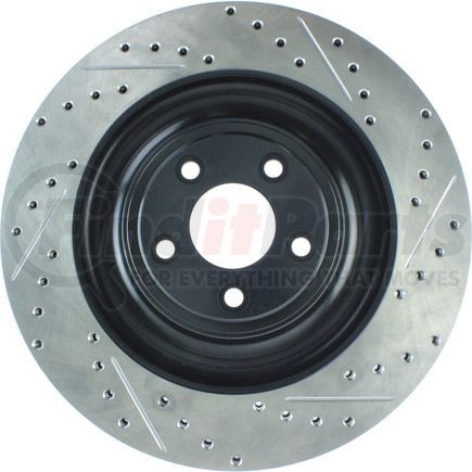 127.20031L by STOPTECH - StopTech Sport Drilled & Slotted Brake Rotor; Rear Left