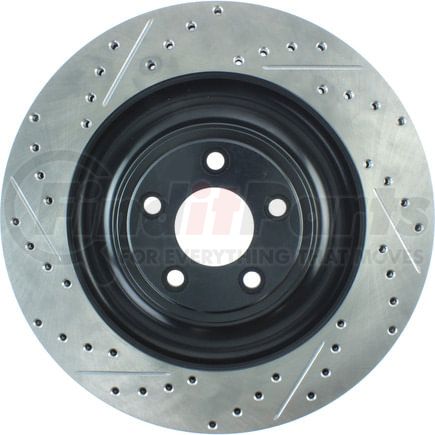 127.20031R by STOPTECH - StopTech Sport Drilled & Slotted Brake Rotor; Rear Right