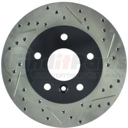 StopTech 127.22003L Disc Brake Rotor StopTech Sport Drilled & Slotted Brake Rotor; Front Left