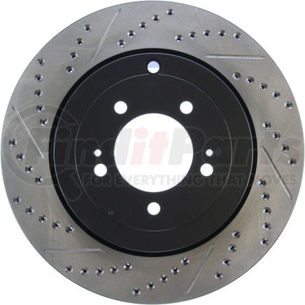 127.46075R by STOPTECH - StopTech Sport Drilled & Slotted Brake Rotor; Rear Right