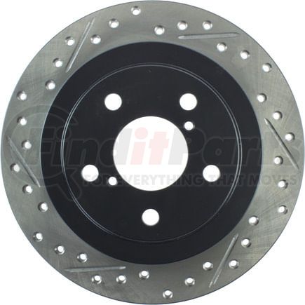 127.47011CR by STOPTECH - StopTech Sport Cryo Drilled & Slotted Brake Rotor; Rear Right