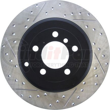 127.22008R by STOPTECH - StopTech Sport Drilled & Slotted Brake Rotor; Rear Right