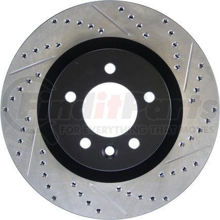 127.22009L by STOPTECH - StopTech Sport Drilled & Slotted Brake Rotor; Front Left