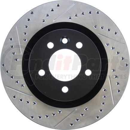 127.22009R by STOPTECH - StopTech Sport Drilled & Slotted Brake Rotor; Front Right