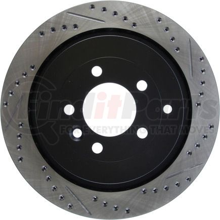 127.22010L by STOPTECH - StopTech Sport Drilled & Slotted Brake Rotor; Rear Left