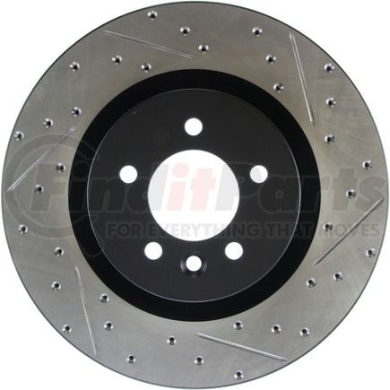 127.22011CL by STOPTECH - StopTech Sport Cryo Drilled & Slotted Brake Rotor; Front Left