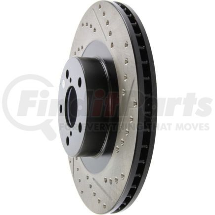 127.47018L by STOPTECH - StopTech Sport Drilled & Slotted Brake Rotor; Front Left
