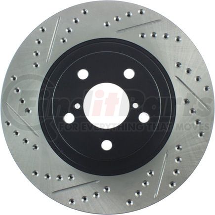 127.47021R by STOPTECH - StopTech Sport Drilled & Slotted Brake Rotor; Front Right