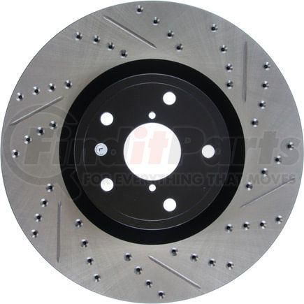 127.47022L by STOPTECH - StopTech Sport Drilled & Slotted Brake Rotor; Front Left