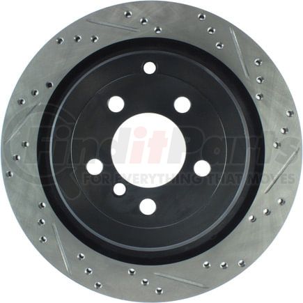 127.22017L by STOPTECH - StopTech Sport Drilled & Slotted Brake Rotor; Rear Left