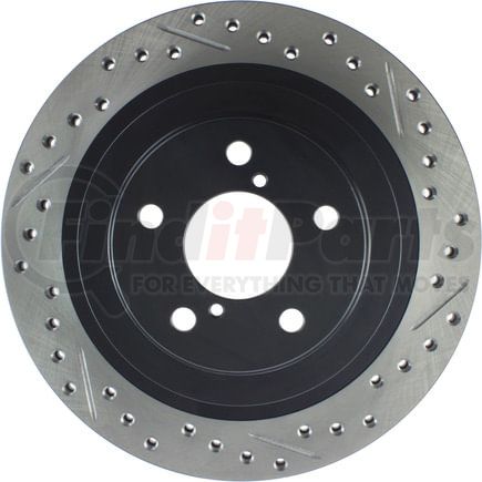 127.47025L by STOPTECH - StopTech Sport Drilled & Slotted Brake Rotor; Rear Left