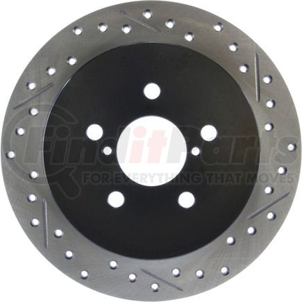 127.47026L by STOPTECH - StopTech Sport Drilled & Slotted Brake Rotor; Rear Left