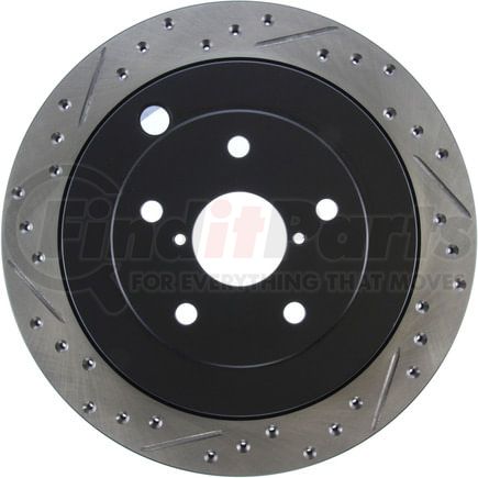 127.47028R by STOPTECH - StopTech Sport Drilled & Slotted Brake Rotor; Rear Right