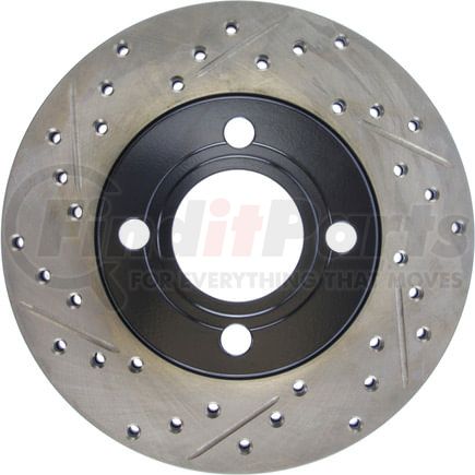127.33018R by STOPTECH - StopTech Sport Drilled & Slotted Brake Rotor; Front Right